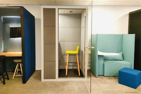 Belcel kantoor, de phonebooth hub om rustig te kunnen bellen..